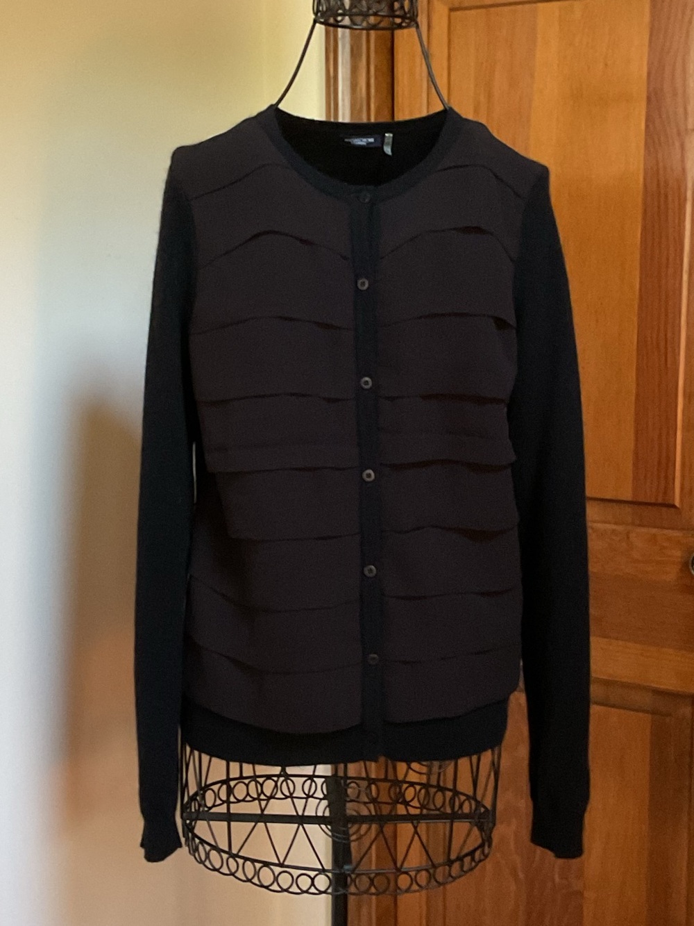 Magaschoni Black cashmere Cardigan, small - Picture 1 of 6